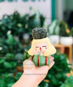 Chậu Cây Hình Cô Gái