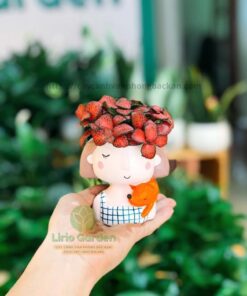Chậu Cây Hình Cô Gái