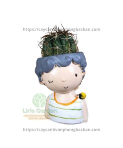 Chậu Cây Hình Con Trai